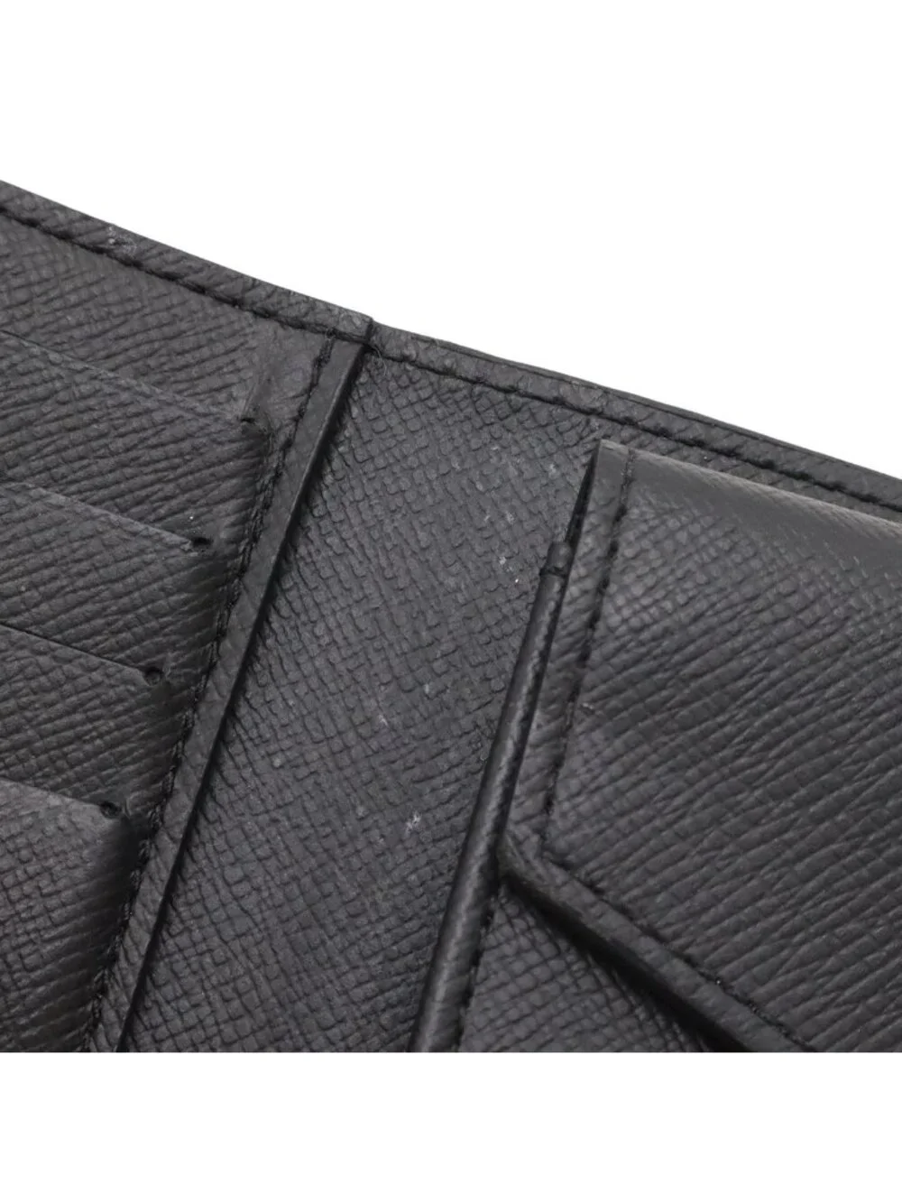 Louis Vuitton Damier Graphite Portefeuille Marco NM Bifold Wallet Initial